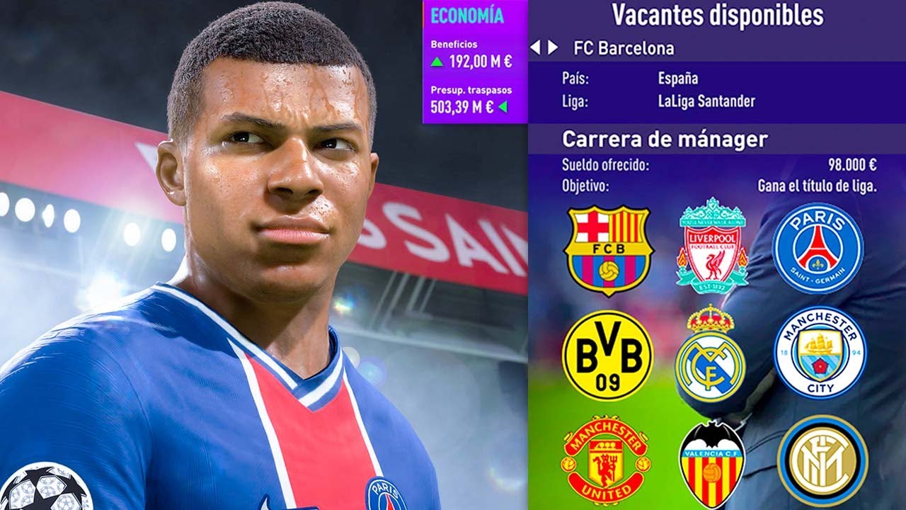 Mi NUEVO CLUB con 500 MILLONES de PRESUPUESTO (MODO CARRERA) FIFA 21