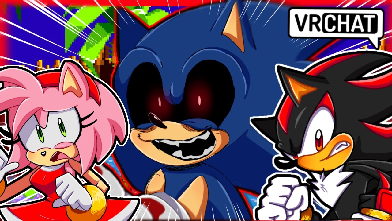 Trapped In A Sonic.Exe Game! VrChat