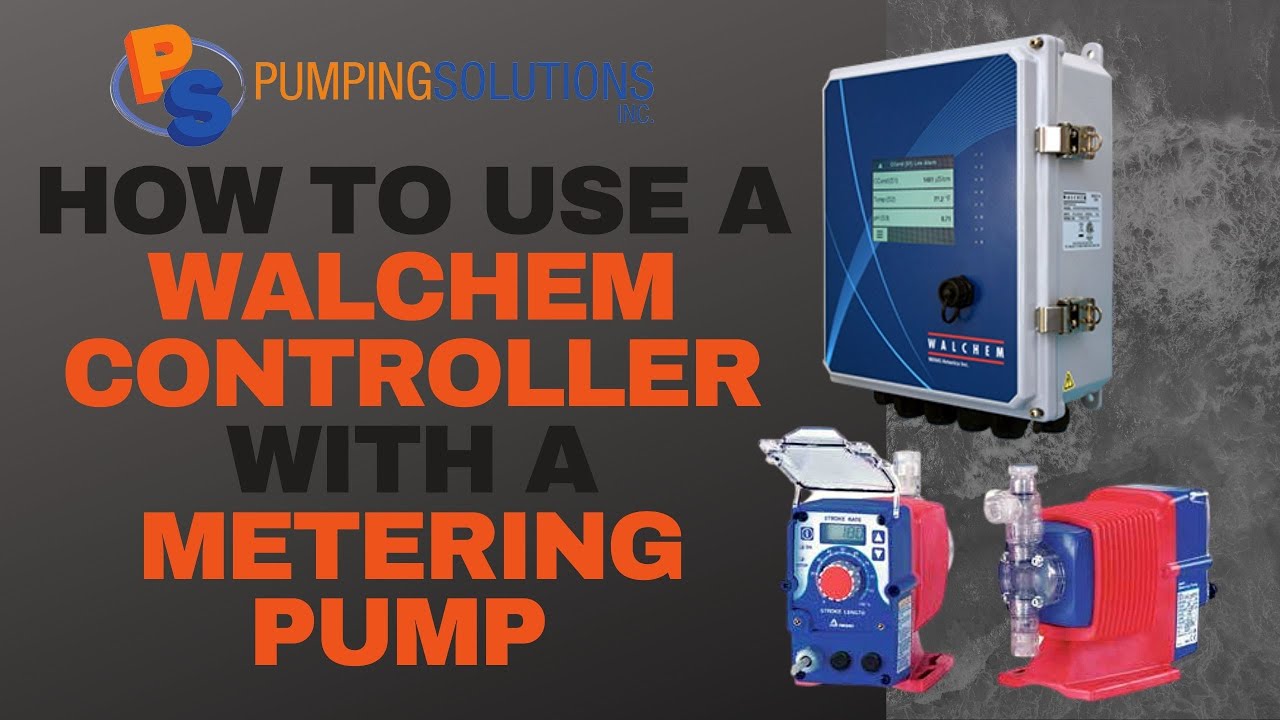 Walchem Controller Demonstration With Metering Pump