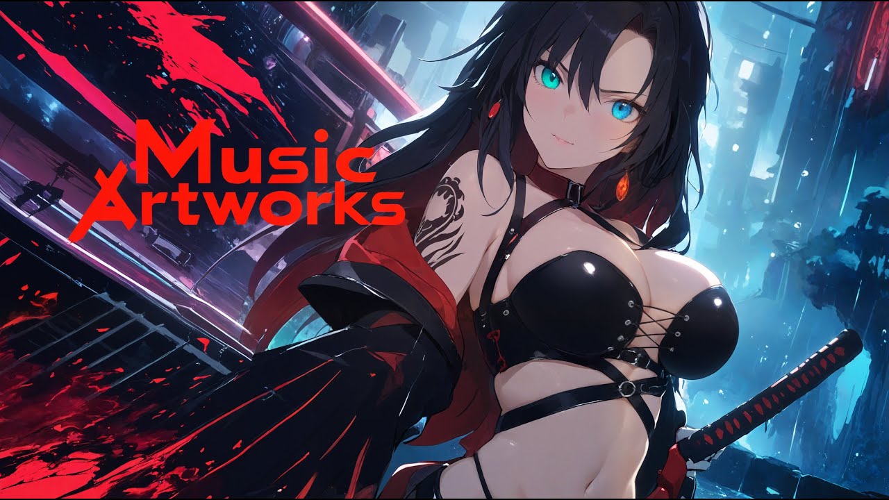 'Unstoppable Force' Cyberpunk Music Mix & Artworks / Shamisen / Electro Violin
