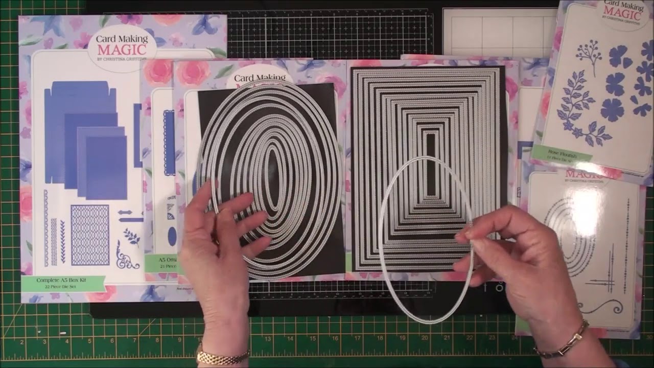 Create Elegant Cards By Using Card Making Magic's Intricate A5 Collection