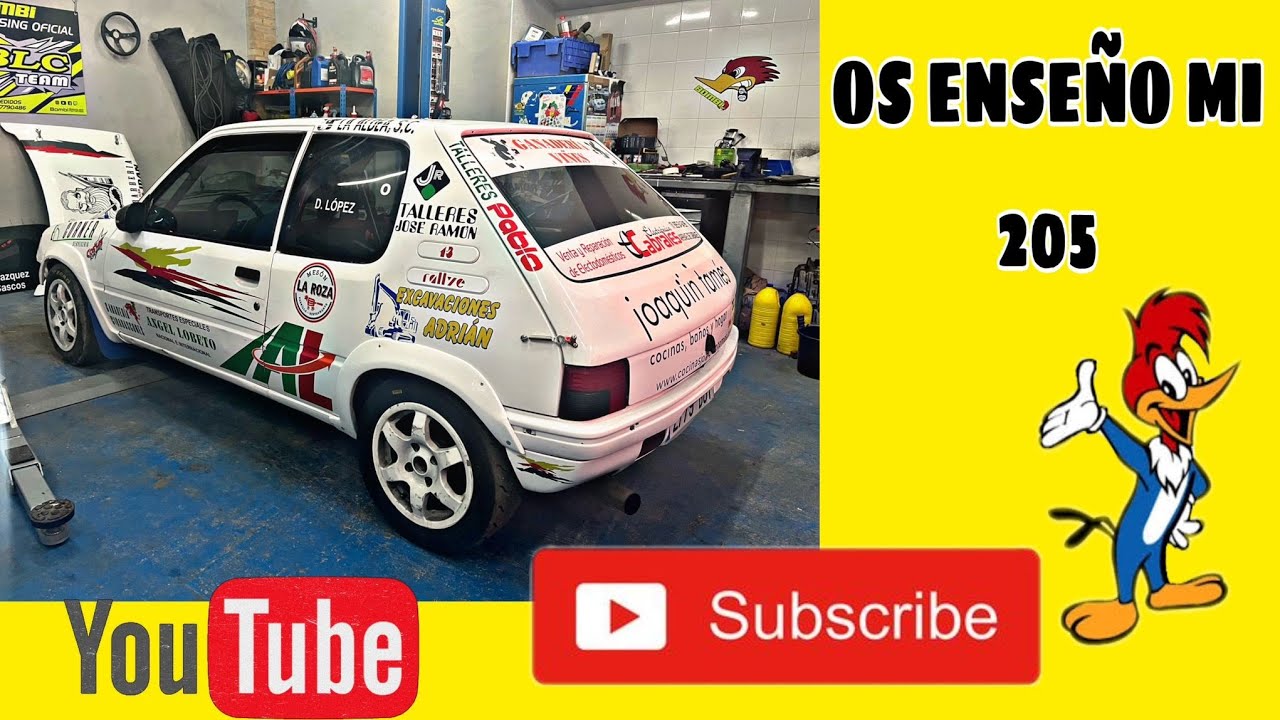 Os enseño el nuevo Peugeot 205 y los planes que tenemos para el!!!!!