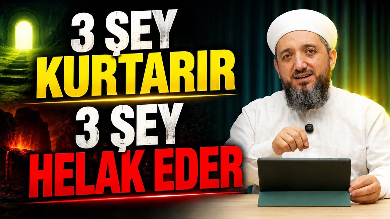 İnsanı Kurtaran ve Helâk Eden Üç Şey | Altın Nasihatler