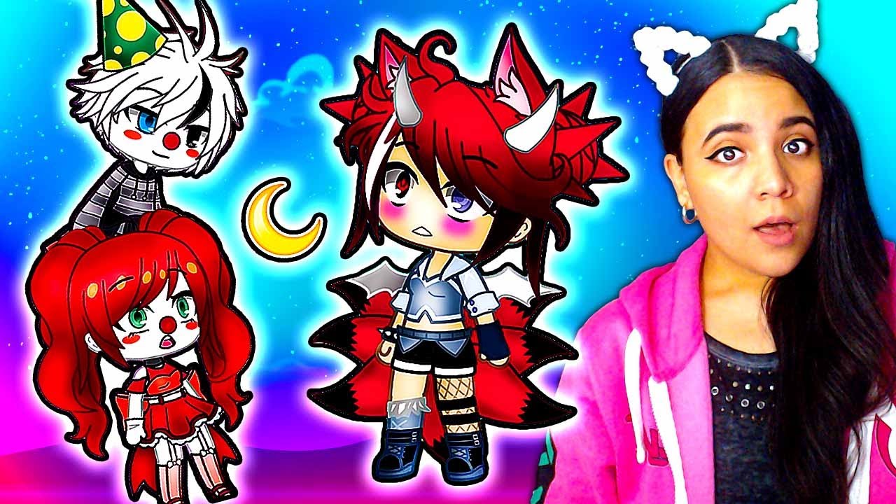 🐺🌙 THE BLOOD MOON WOLF 2 🐺🌙 FNAF Gacha Life Мини-фильм Страшная история Реакция