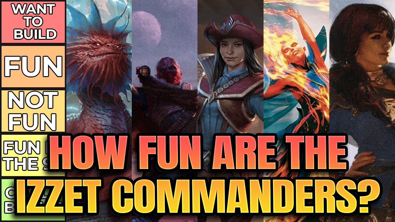 Which Izzet Commander Is The Most Fun? | EDH Tier List | MTG