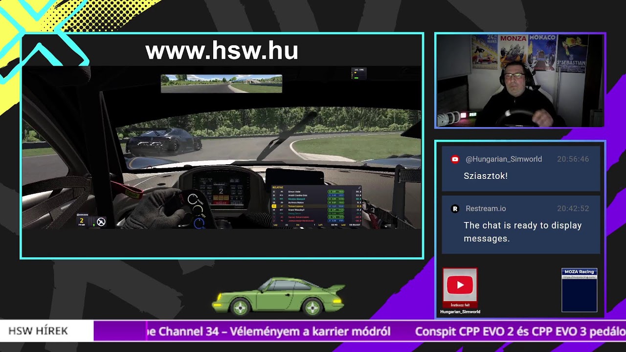 HSW Simracing LIVE Channel!