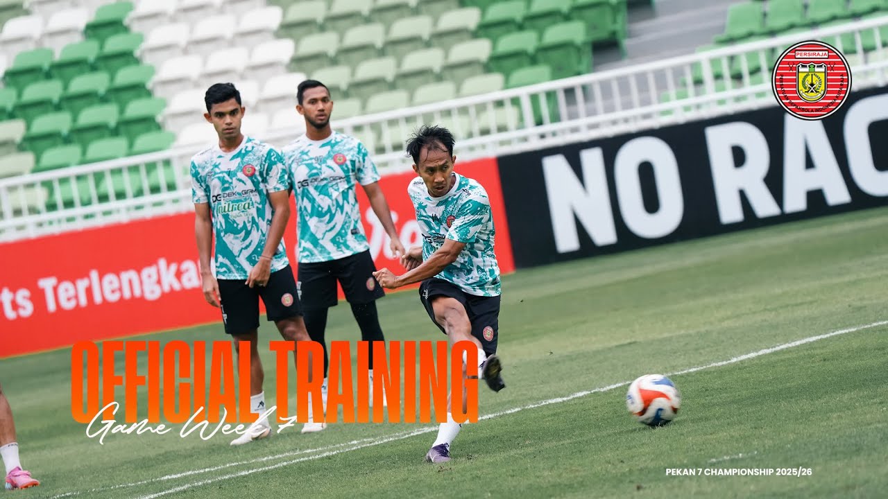 Official Training Persiraja di Stadion Utama Sumatera Utara Jelang Hadapi PSMS Medan