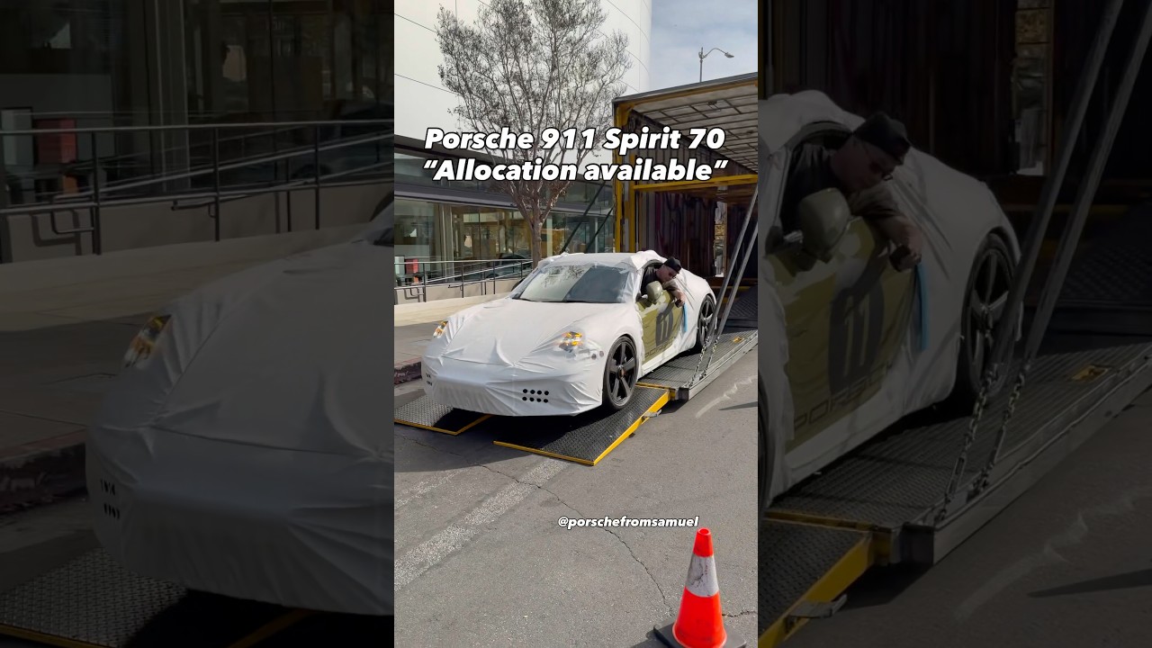 Кто хочет заказать новый 911 Spirit 70 по индивидуальному заказу? 