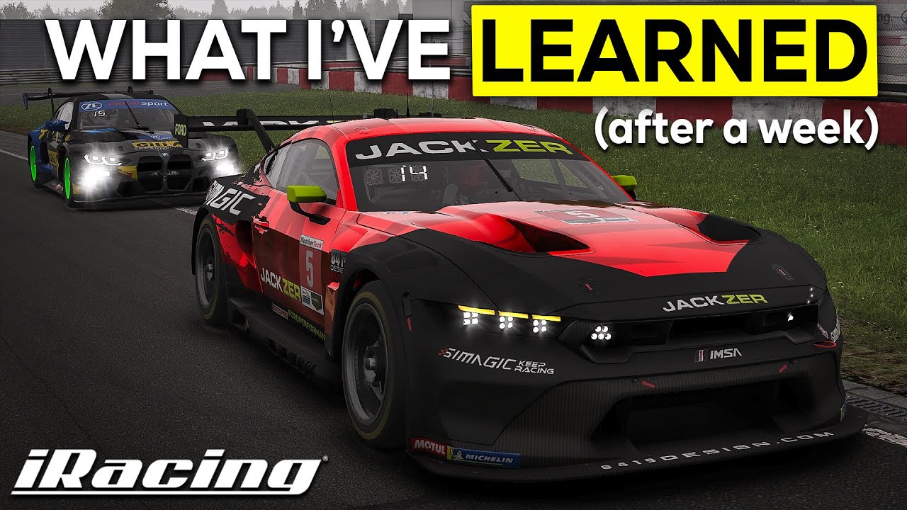 После недели iRacing GT3 — вот что я узнал...