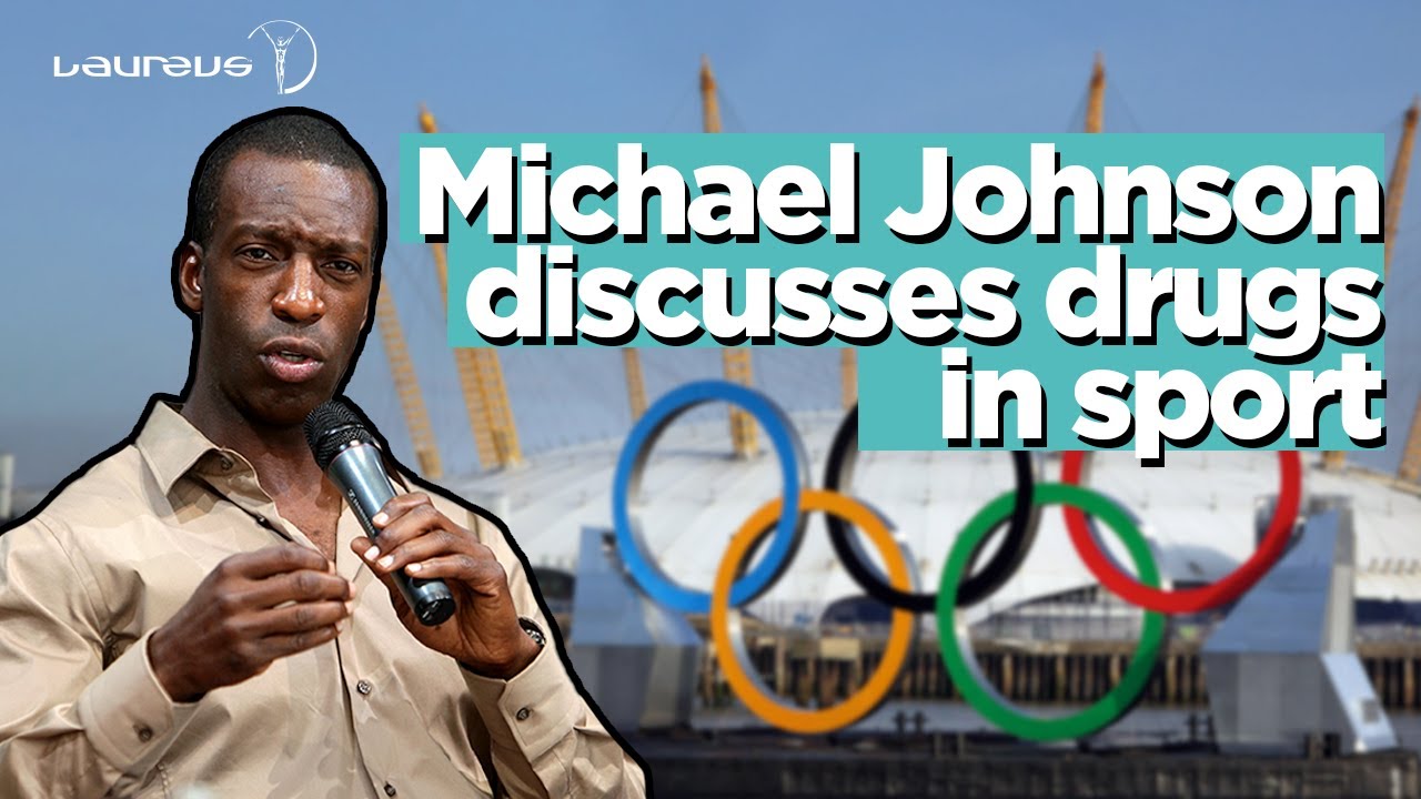 Michael Johnson discusses drugs in sport ahead of the London 2012 Olympics