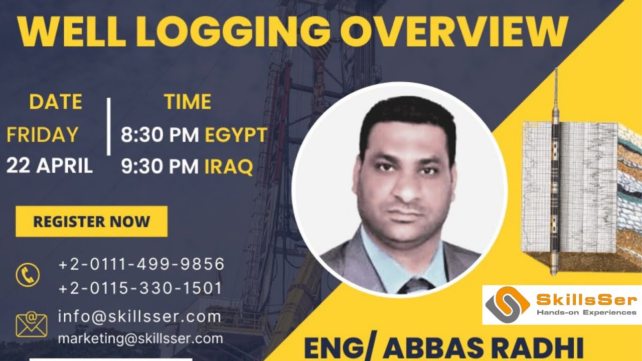 محاضرة استاذ عباس راضي well logging overview