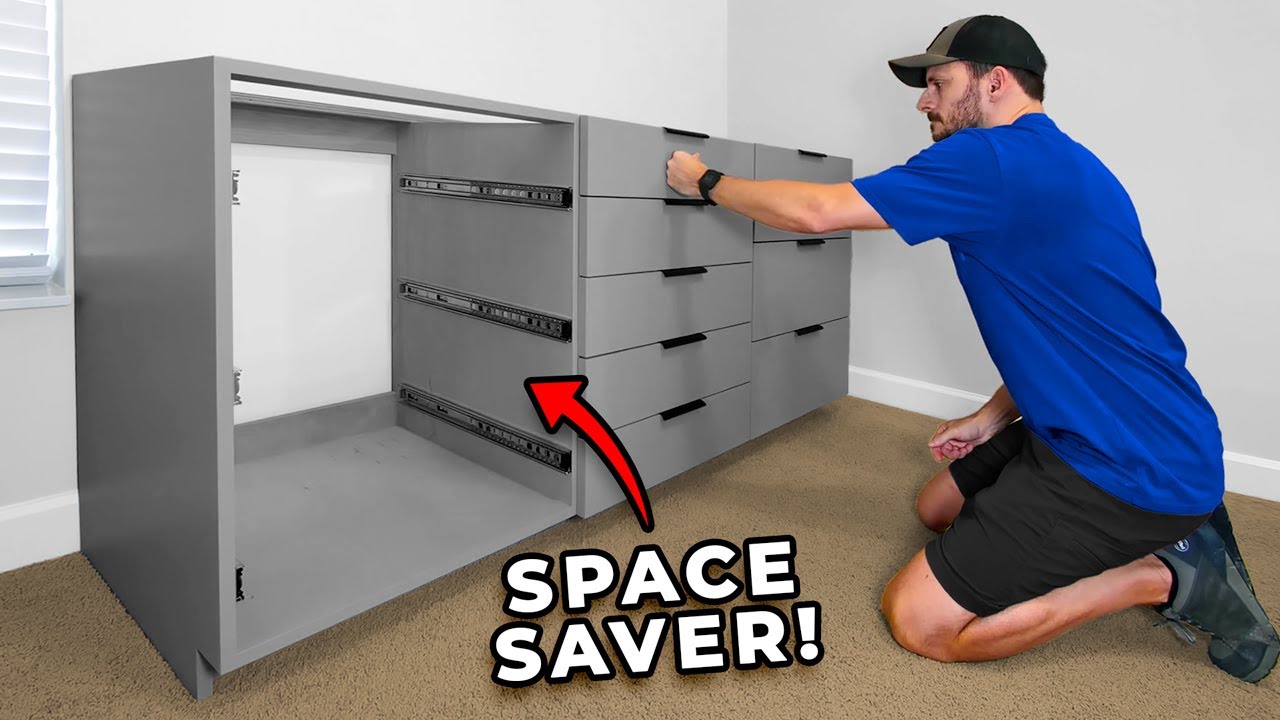 I Made an 11-Drawer Cabinet (To tame my Office)