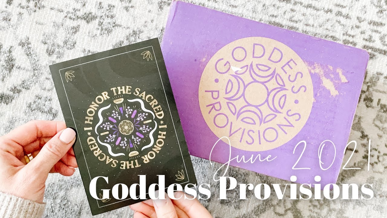 Goddess Provisions Unboxing June 2021: Spiritual Subscription Box