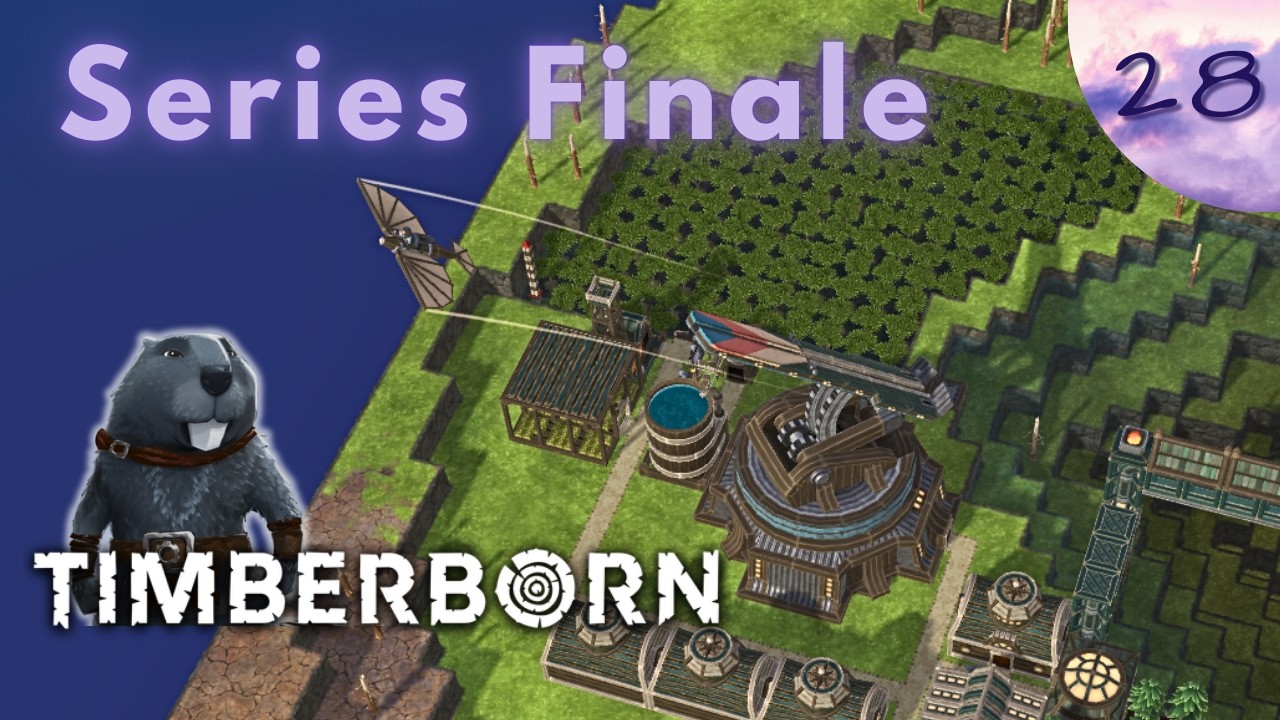 The Lavender Tower Finale | Building the Final Monuments | Timberborn Update 7 IronTeeth