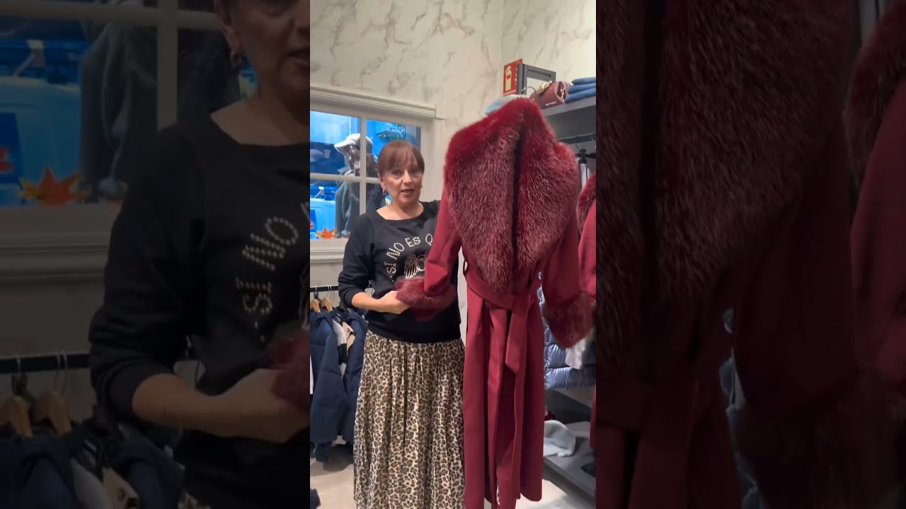 ¿Quién dijo que un abrigo no puede ser protagonista? Descubre el granate que arrasa esta temporada.