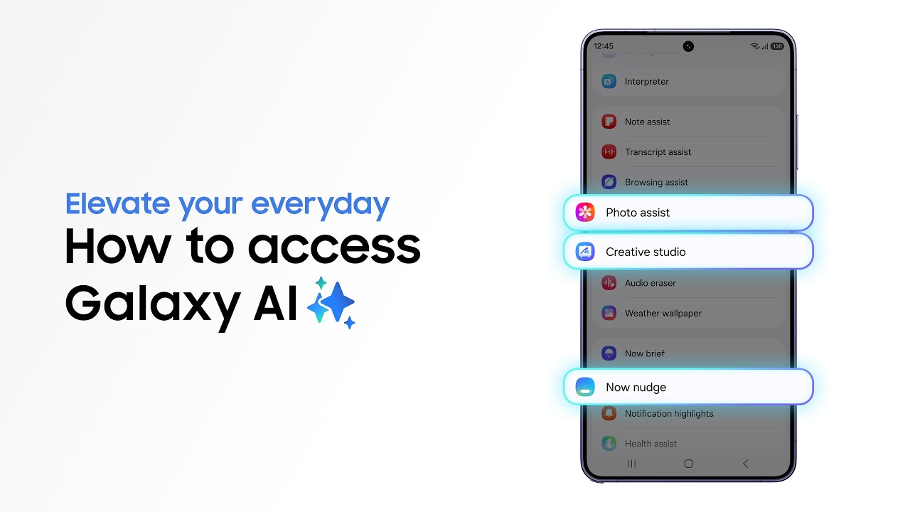 How to access Galaxy AI features | Galaxy S26 Series | Samsung