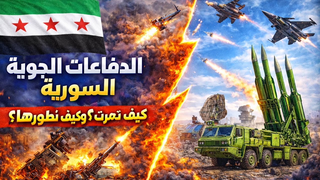 الدفاع الجوي السوري بعد الأسد | كيف يعيد النظام الجديد بناء السيادة الجوية؟ 🇸🇾🔥