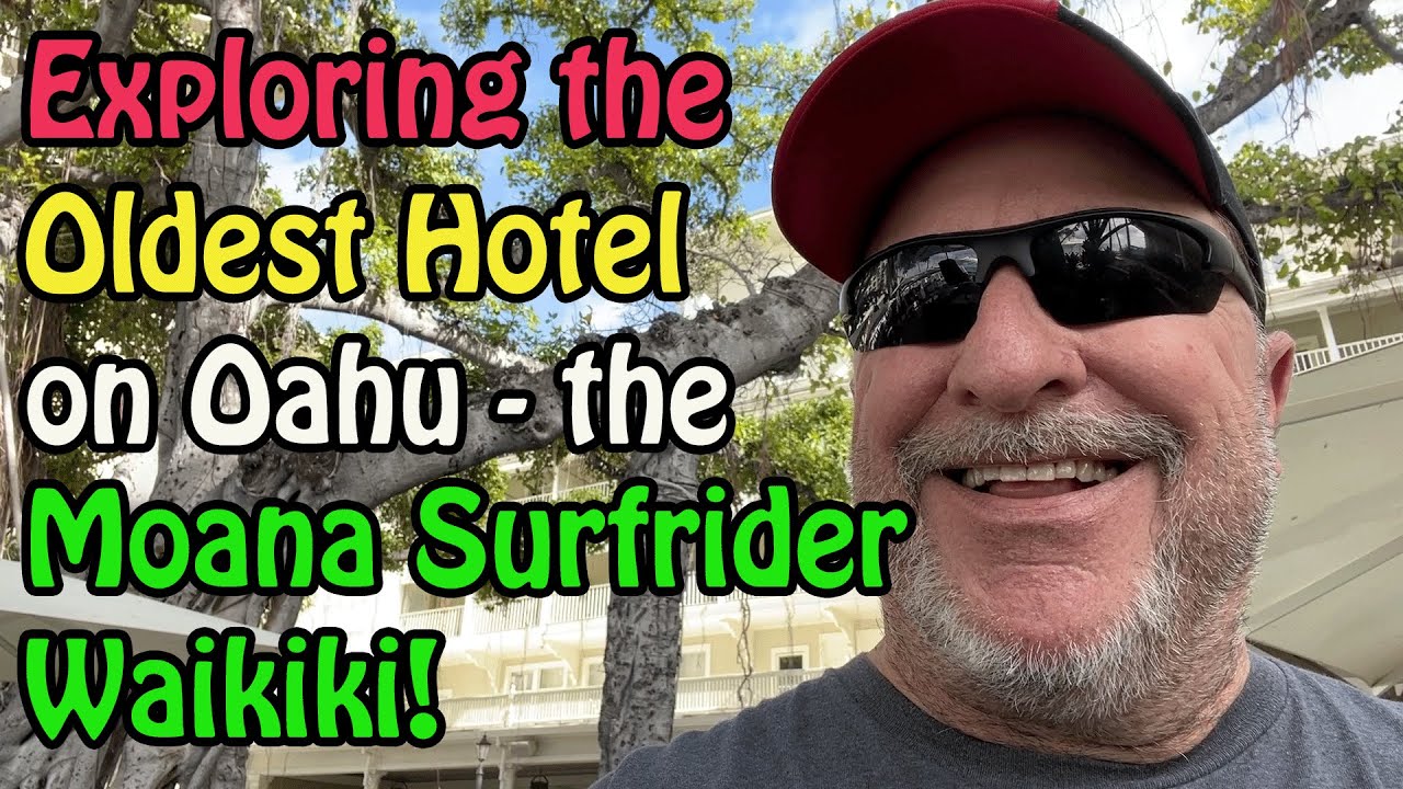 Moana Surfrider Waikiki - Exploring the OLDEST hotel on Oahu!