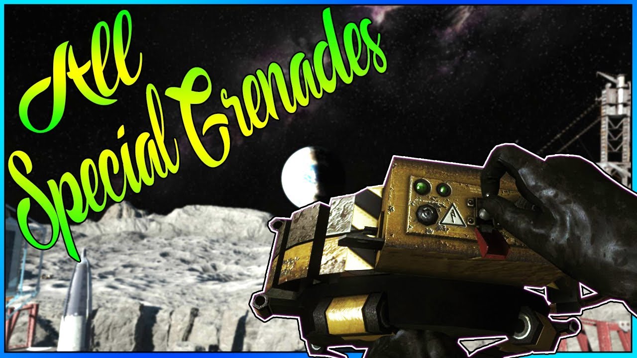ALL COD ZOMBIES SPECIAL GRENADES - (WAW, BO1, BO2 , BO3 ZOMBIES)
