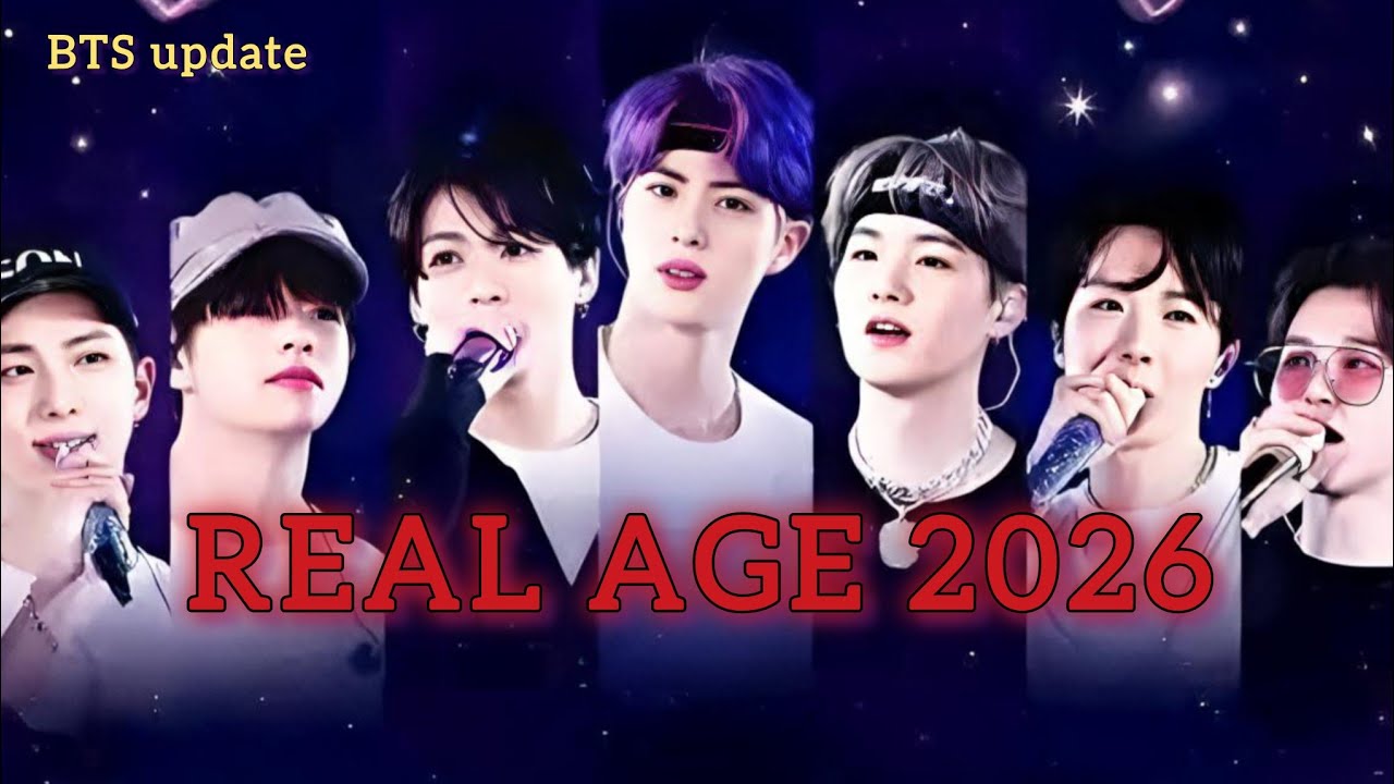 RM, Jin, Suga, J-Hope, Jimin, V, Jungkook | 2026 Real Age & Height 💜