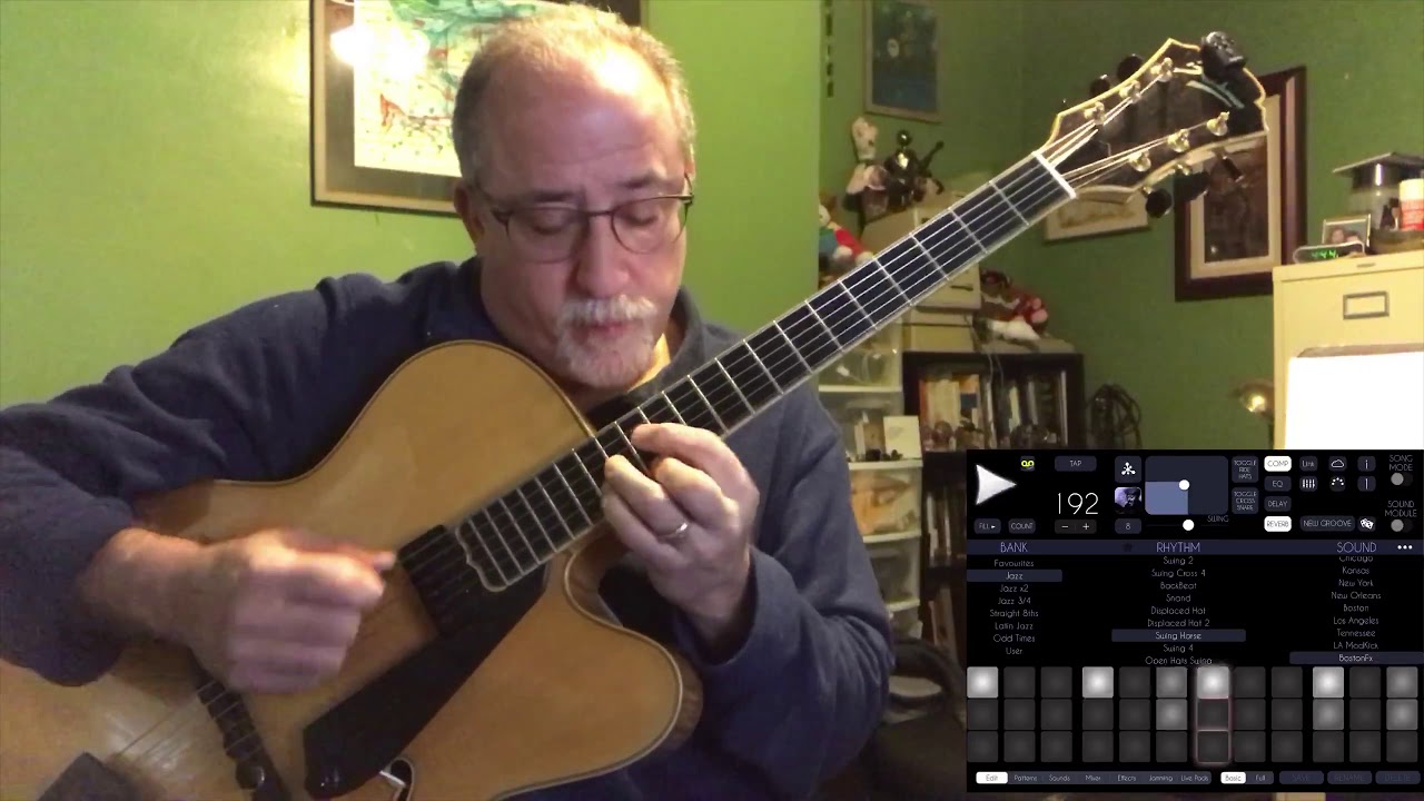 Ken Karsh - Jazz Phrase Practice with Lumbeat Jazz Drummer