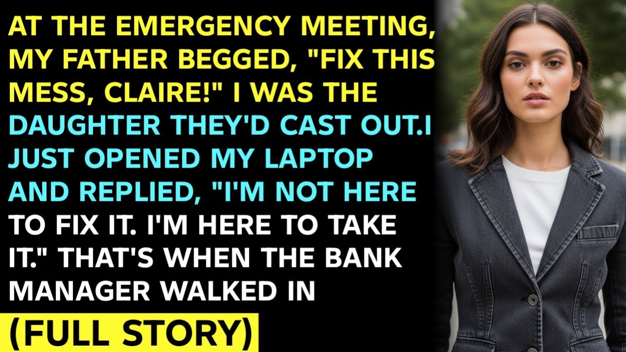 AT THE EMERGENCY MEETING, MY FATHER BEGGED, 
