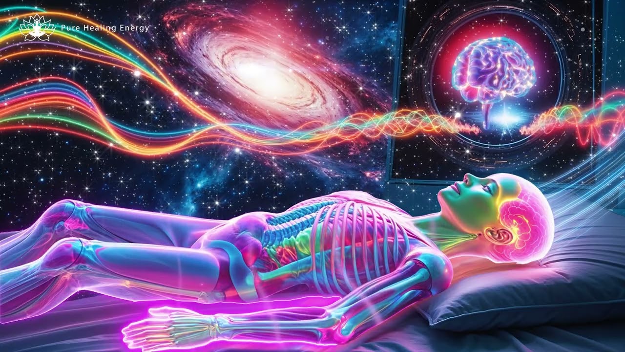 528 Гц | Глубочайший целительный сон: устранение всех повреждений в теле и духе