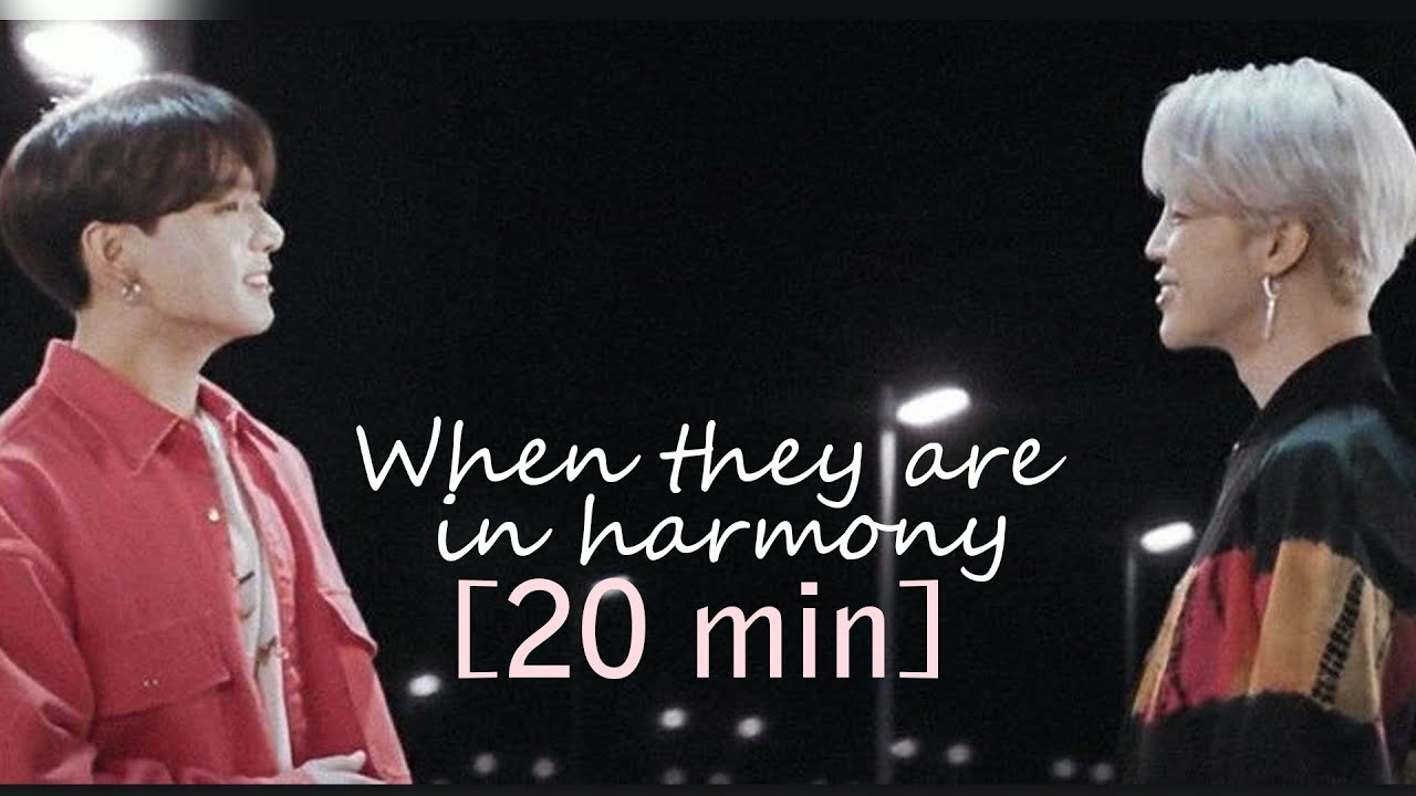 jikook singing together 20 minutes straight | Jikook harmonizing 2022 compilation