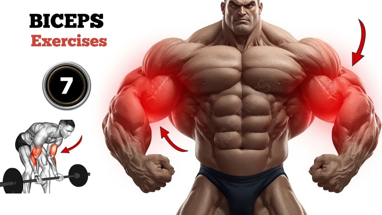 7 Best Biceps Workouts for Bigger Arms | Build Massive Biceps Fast