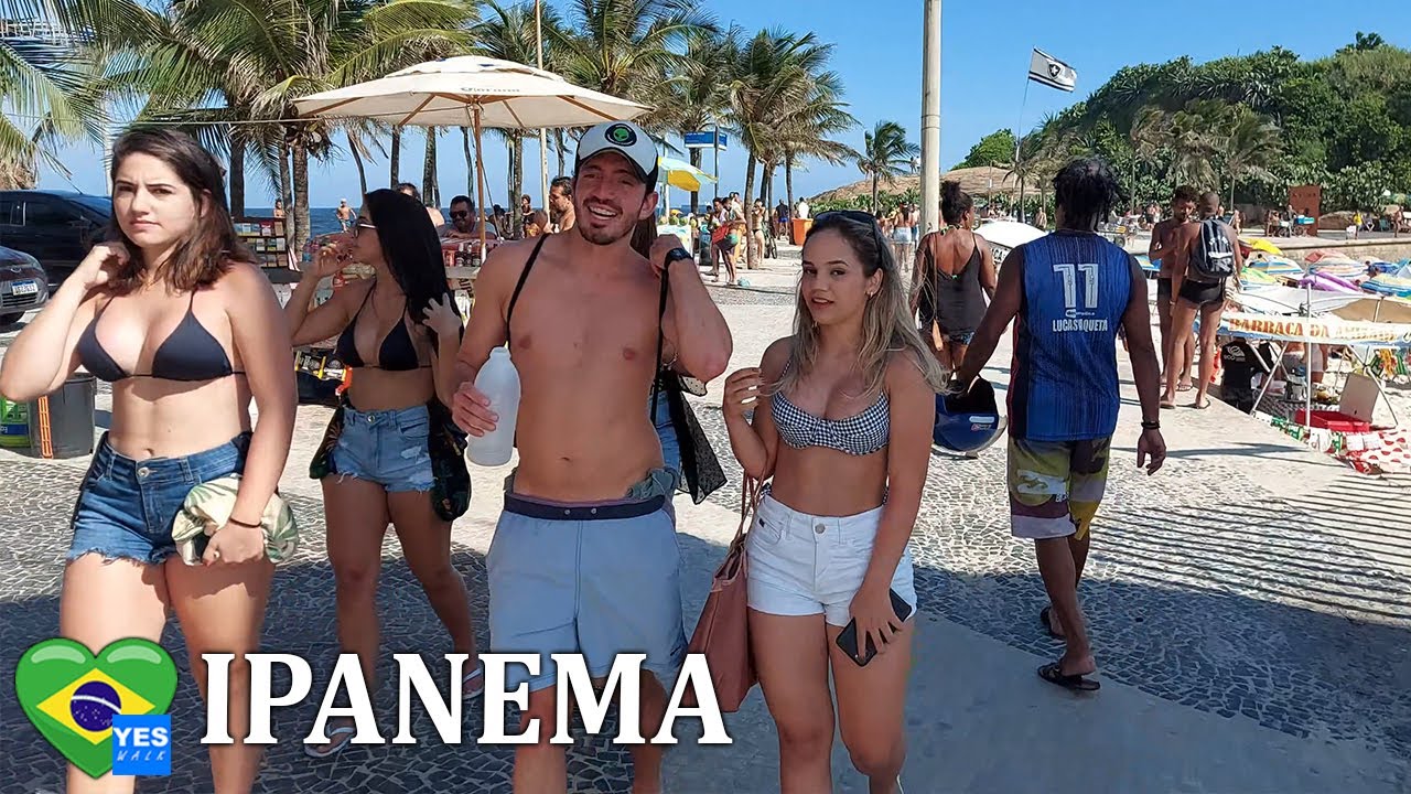 🇧🇷 IPANEMA - Sunny Beach Rio De Janeiro, BRAZIL☀️January 2021 [FULL TOUR]