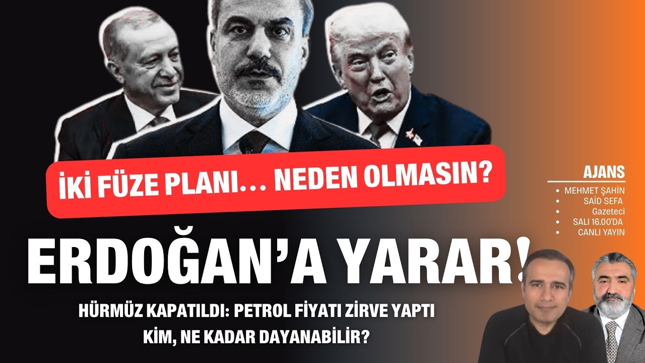 Savaşın 4. günü; kim ne kadar dayanır? Erdoğan'a yarar!. İki füze planı neden şimdi olmasın? | Ajans