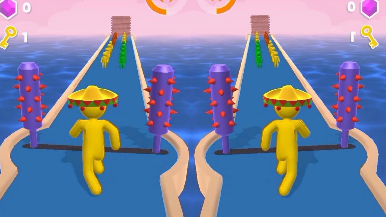 Giant Rush | Satisfying Video Game | All level Gameplay | Relaxing