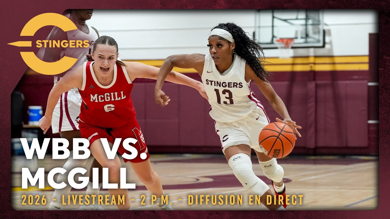 WBB vs. McGill - 2 p.m.