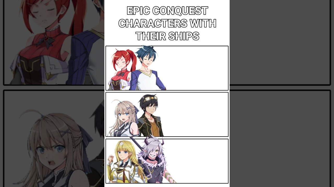 Epic Conquest Character With Their Ships #shorts #shaverout