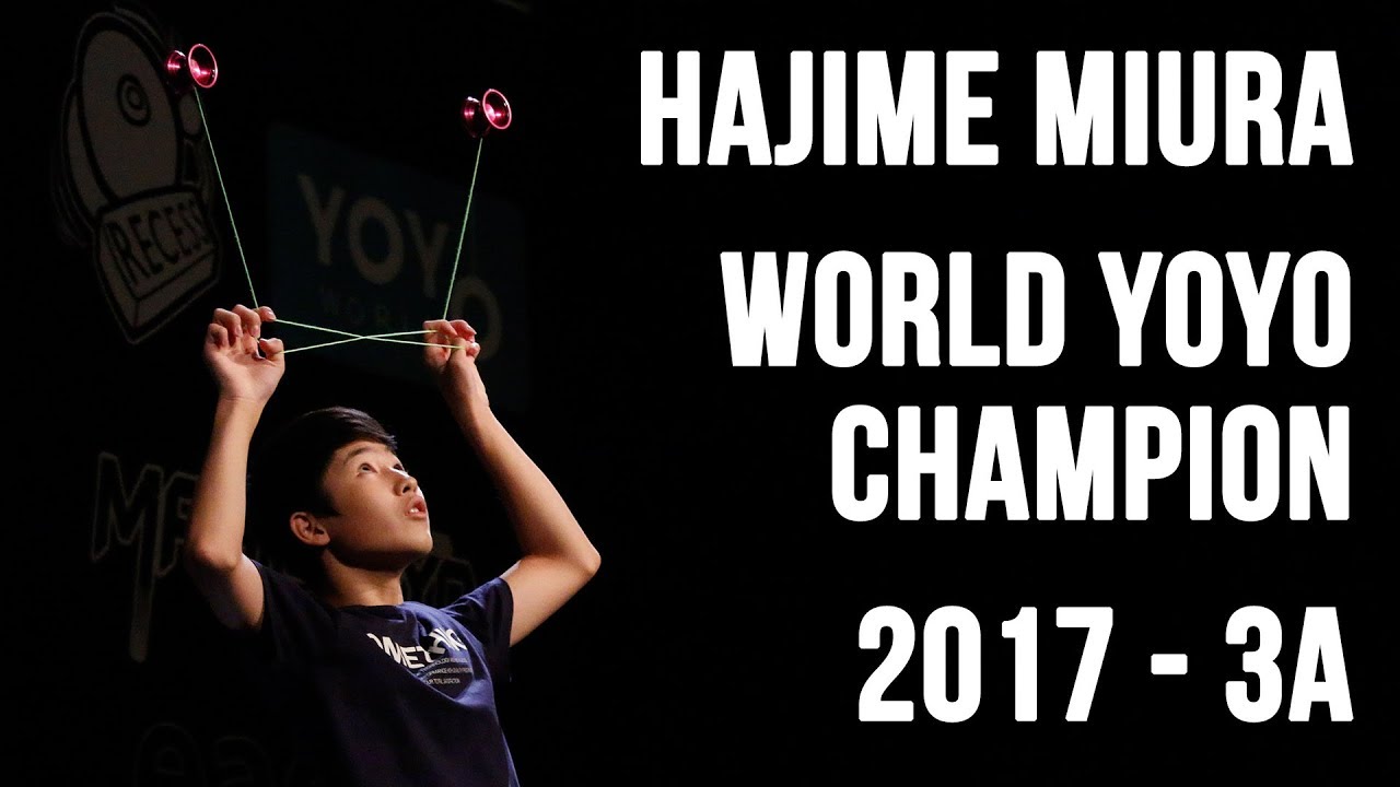 Hajime Miura - 3A Final - 1st Place - World Yoyo Contest 2017