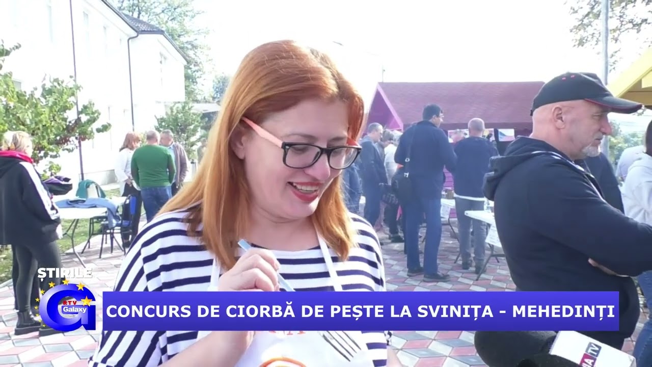 EVENIMENT INEDIT LA SVINITA - MEHEDINTIINTRECERE IN CEA MAI BUNA CIORBA DE PESTE