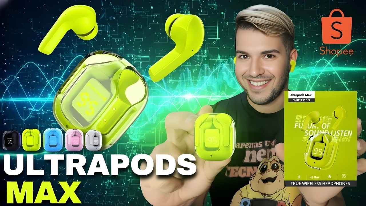 ULTRAPODS MAX! MAIS BARATO DA SHOPEE!  CHOCADO COM A QUALIDADE!