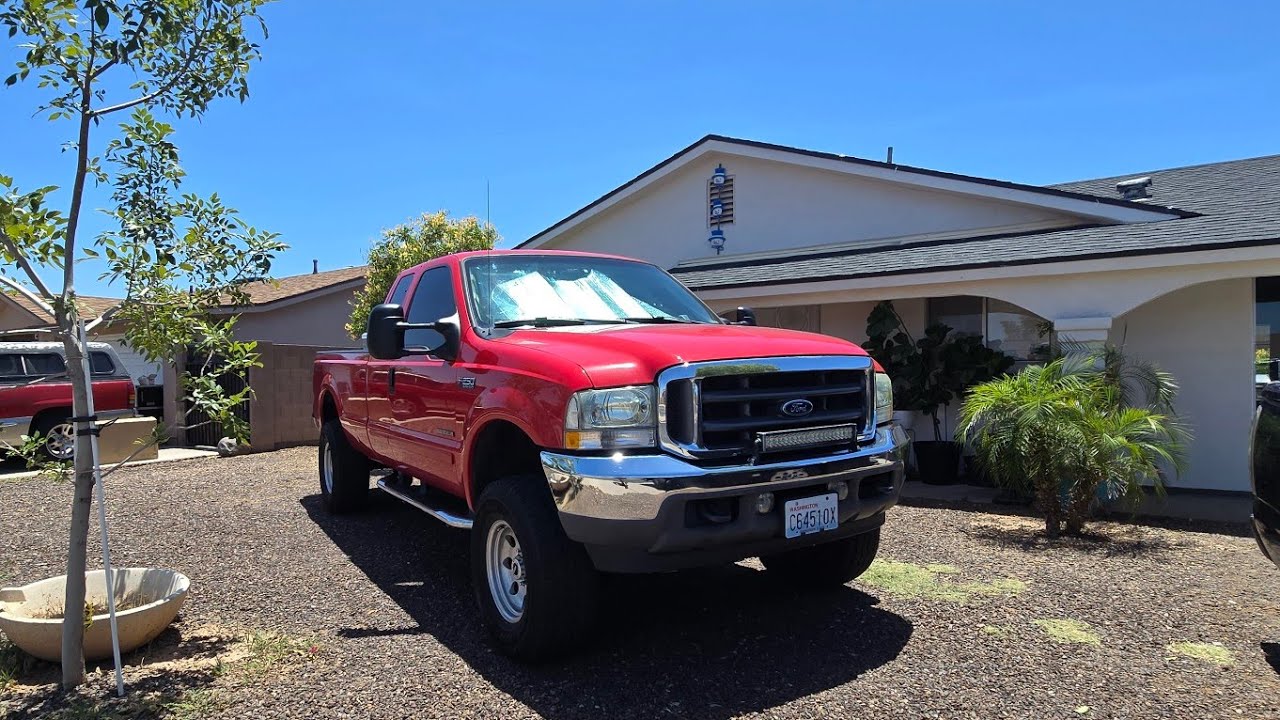 99 al 2003 ford f250 7.3 como encontrar fugas de aceite de motor