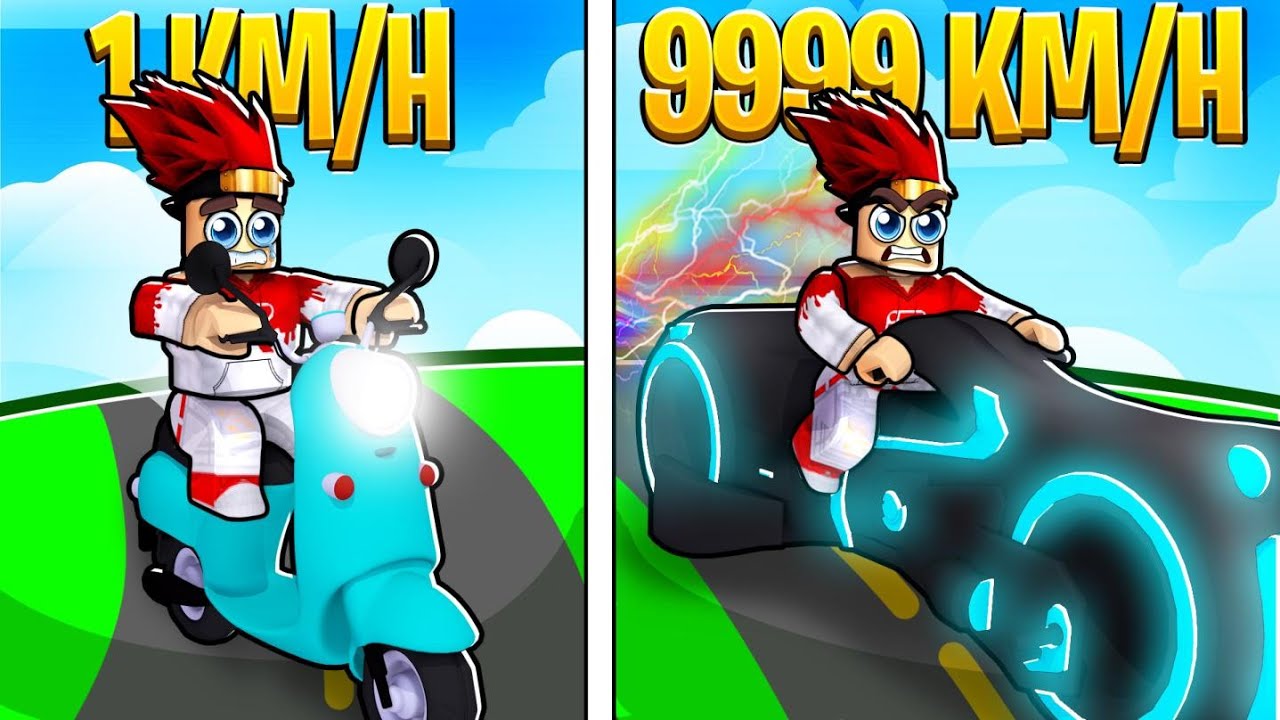 Sunt CEL MAI RAPID pe MOTOCICLETA! 9999 KM/H!