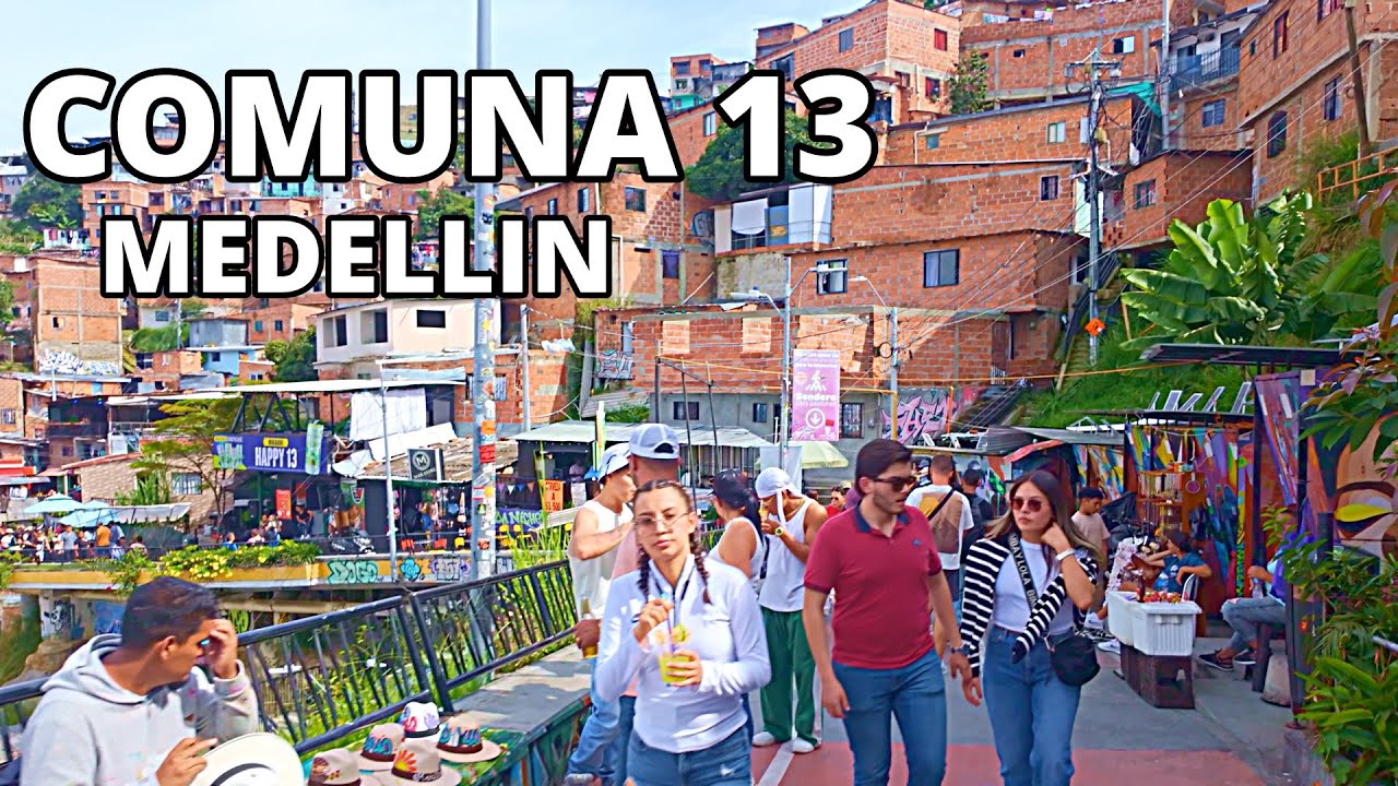 Medellín Walking Tour – Inside Comuna 13’s Street Art & Change | 4K Colombia
