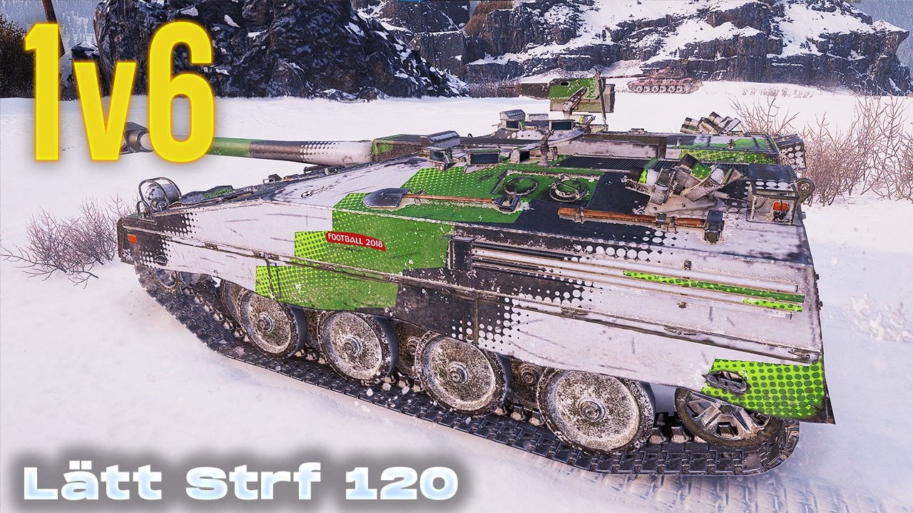 Lätt Strf 120 Lucky 1v6 Kolobanov Medal