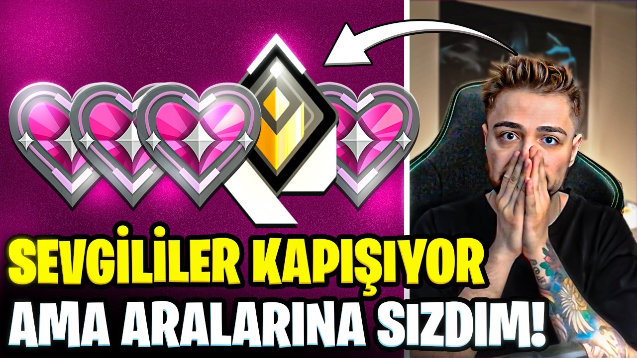 ÖNCE SEVGİLİLER KAPIŞTI, sonra hesaplarına GİZLİ RADİANTLAR girdi! | Valorant Troll