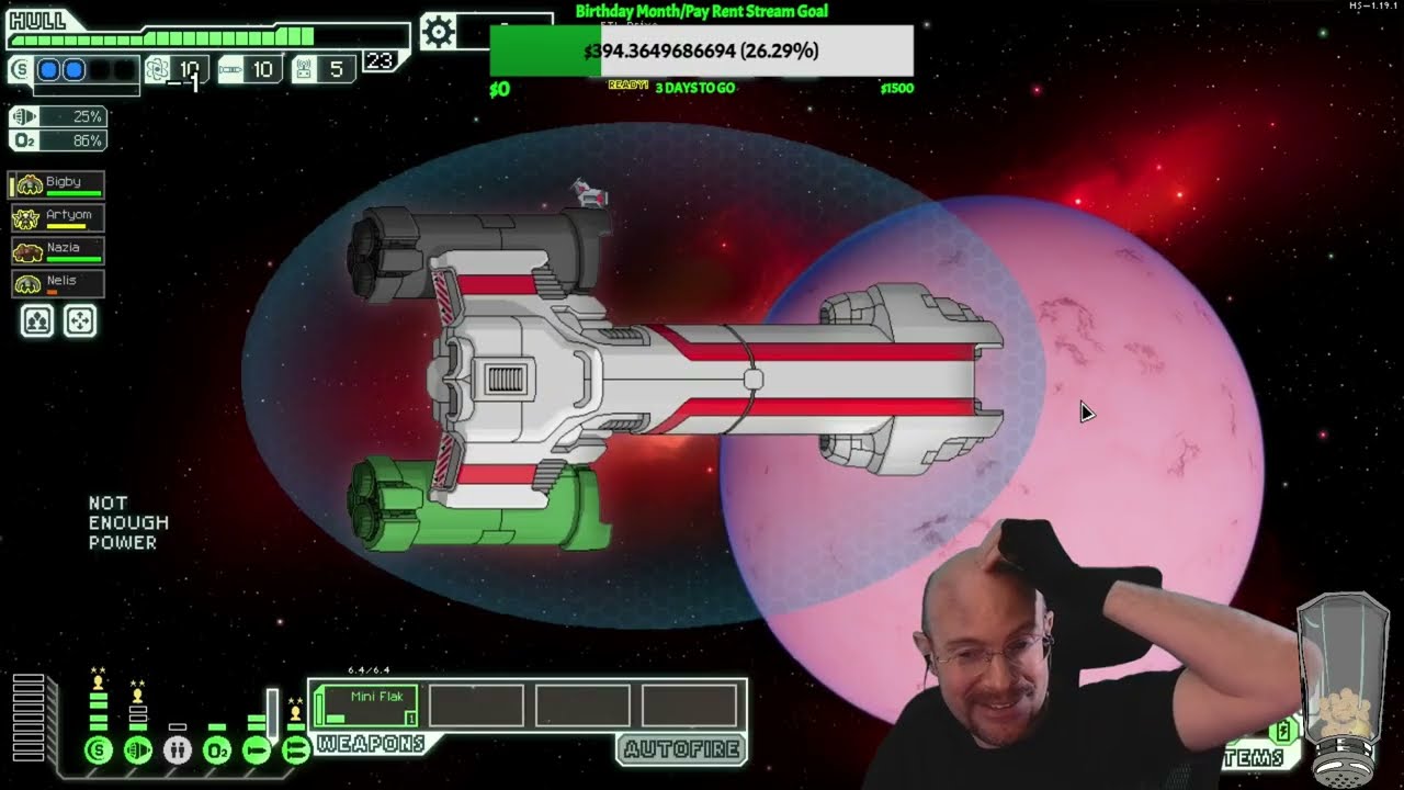 FTL Hard mode, WITH pause, Viewer Ships! The Liberation, 2nd run