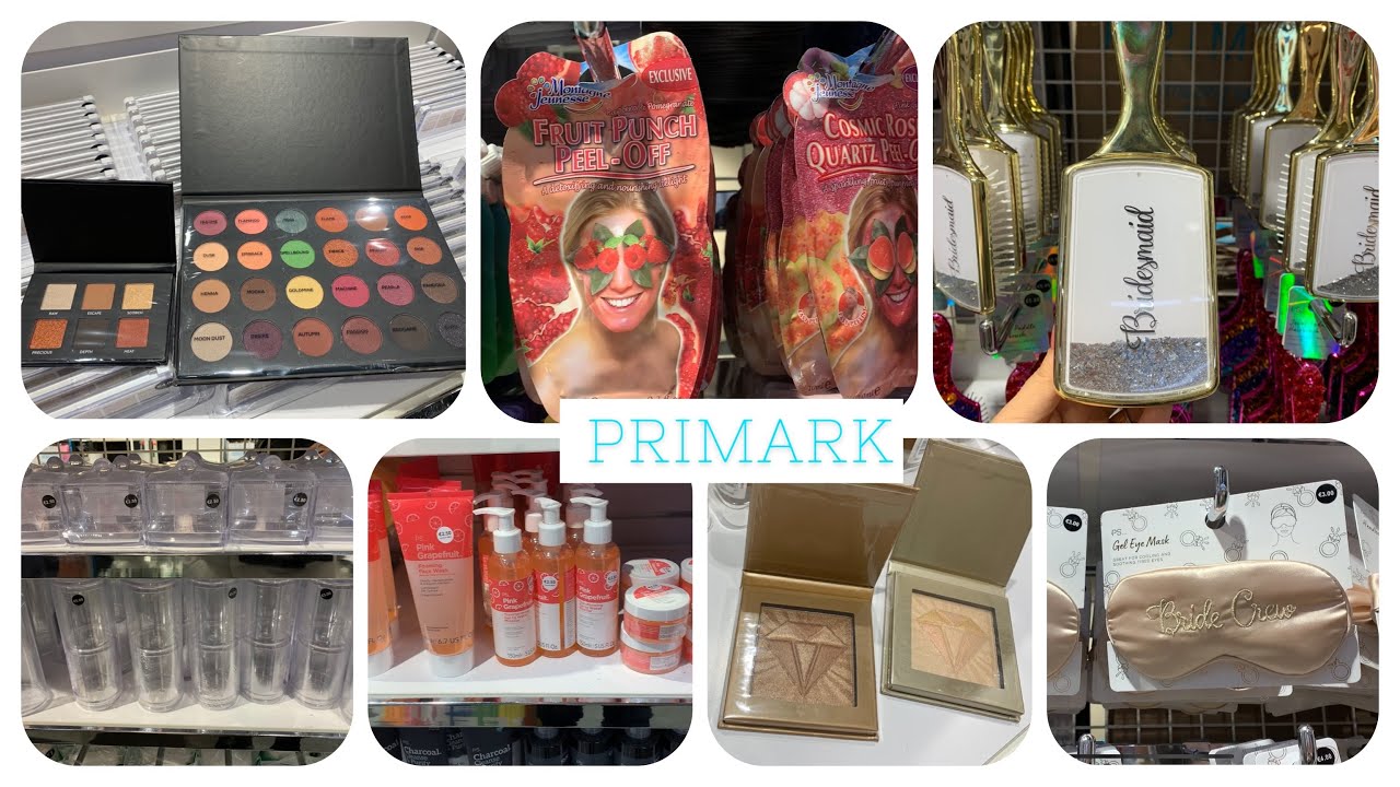 Primark cosmetics & beauty products new collection February 2021