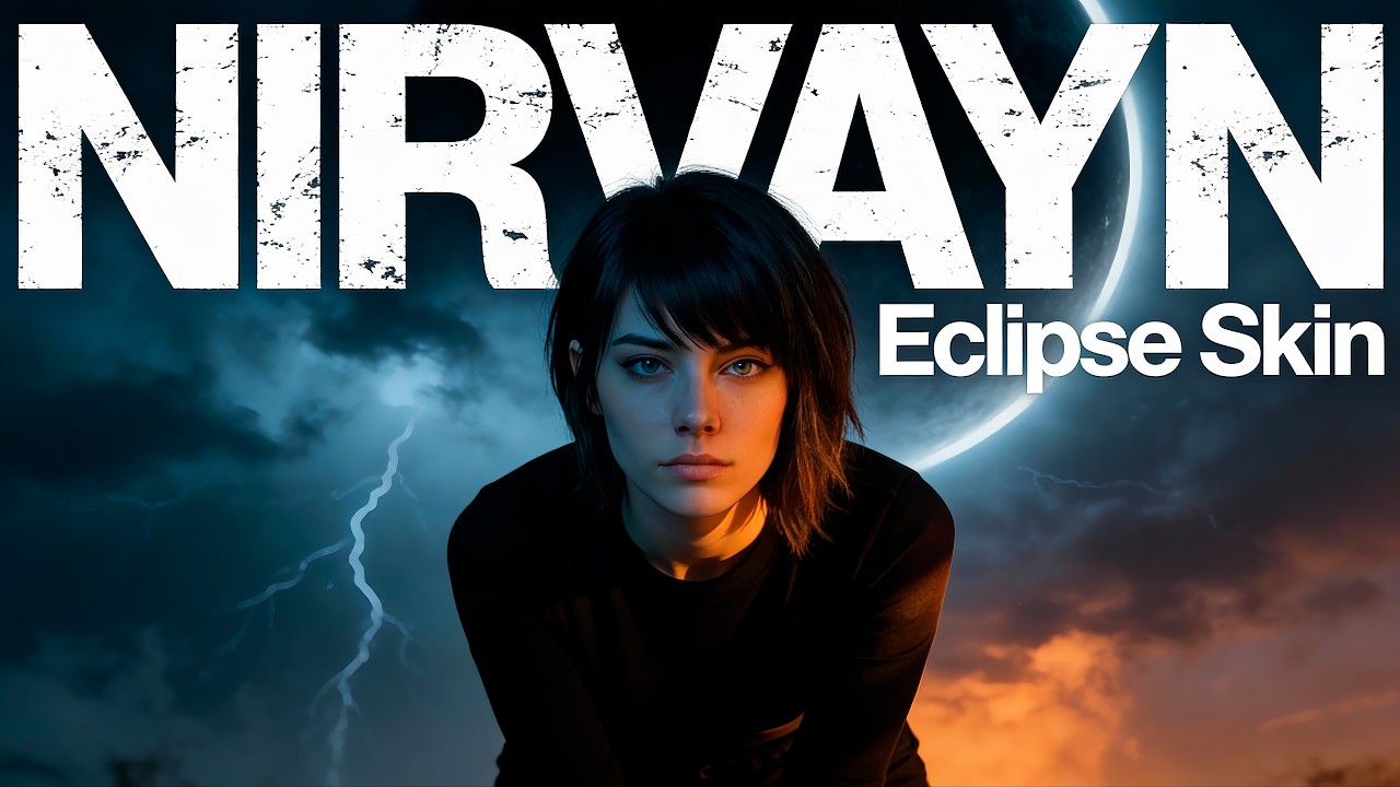 NIRVAYN - Eclipse Skin (Official Music) Alternative Rock // Haunting