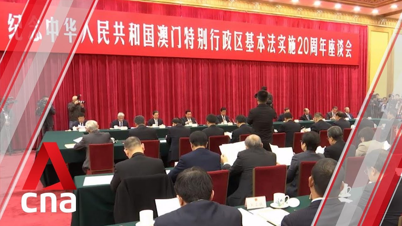 China issues call to Macau to punish 'activities that endanger national security'