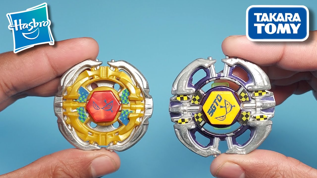 Сравнение Inferno Saggitario и Pre Hybrid Saggitario — Hasbro против Takara Tomy