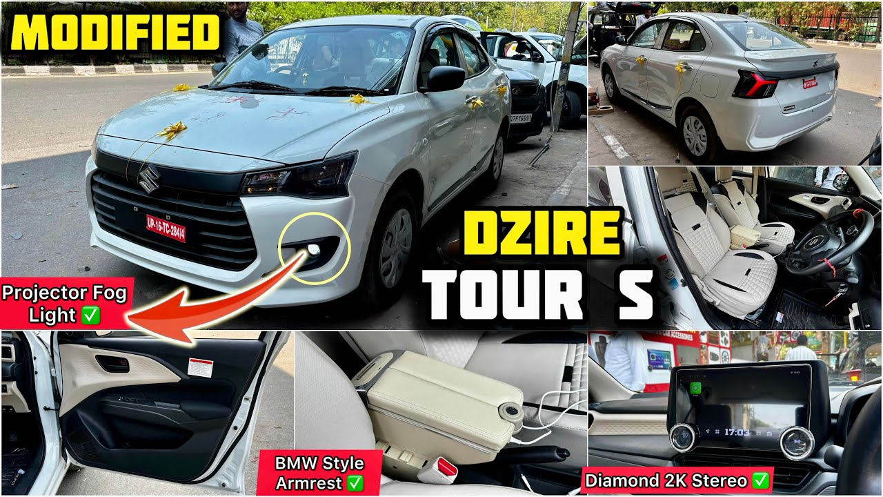 2025 Dzire Tour S CNG Modified To Top ✅ New Dzire Tour S CNG Modified ✅ Dzire Modified
