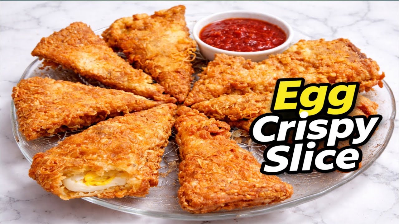 Crispy Egg Slice Snack for Iftar | Ramzan Special Egg Snack Recipe 2026 | Easy & Quick. 