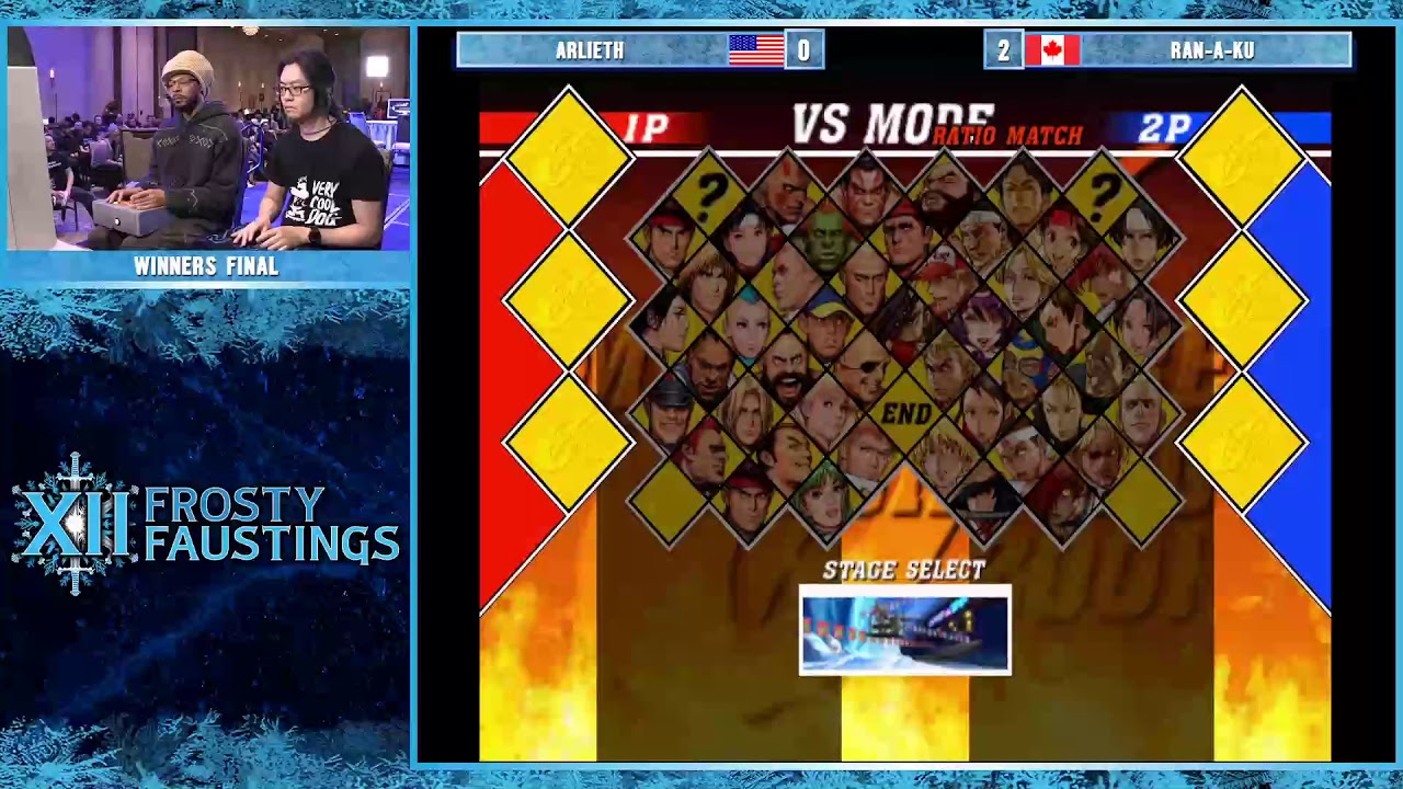 Frosty Faustings XII 2020 - Capcom Vs. SNK 2: Millionaire Fighting 2001 - Top 4 (Frostys FFXII CVS2)